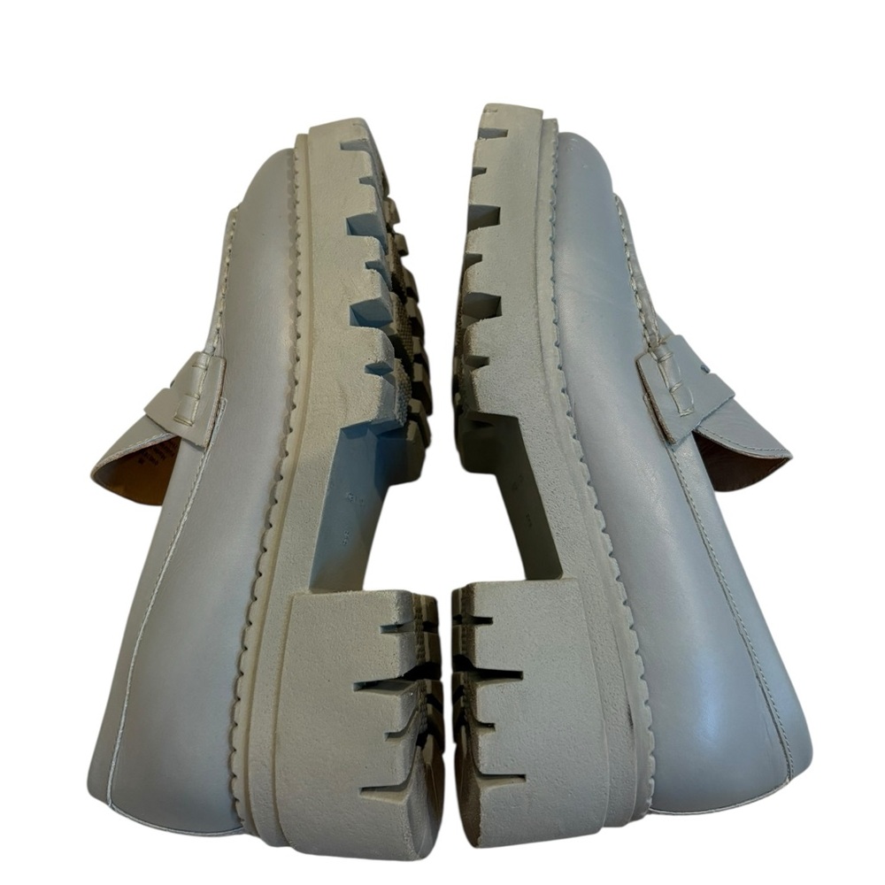 Free People Lyra Lug Sole Loafer in Dusty Blue, Sz EU 38 - Picture 11 of 16